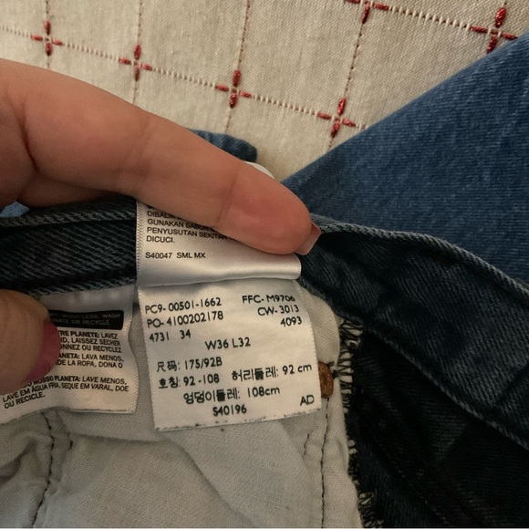 Levi Strauss & Co Original Riveted 501XX Men’s W 36 L 32 Buttonfly 501 XX Jeans - Picture 5 of 6